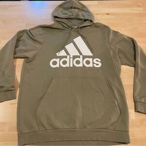 Adidas Men's Khaki Hoodie